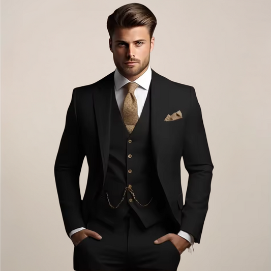 Victor | Men's Formal Three-Piece Suit