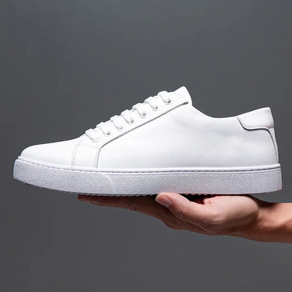 Redmond | Men's Leather Lace-Up Trainers