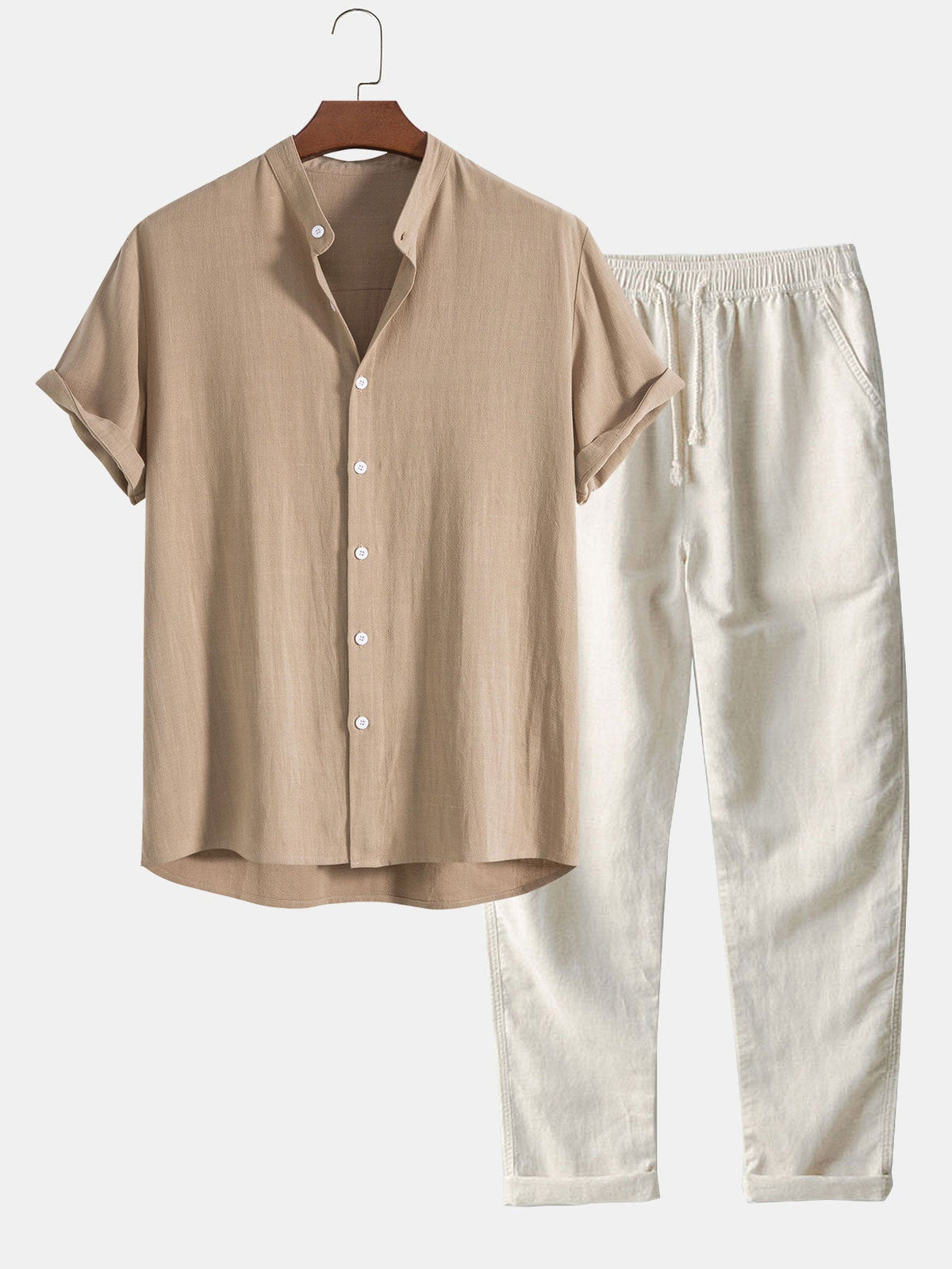 Marlon | Men's Short Sleeve Shirt and Trouser Co-Ord Set