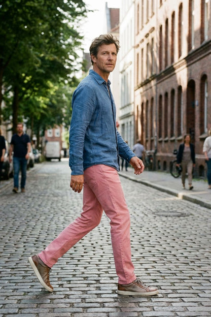Sheldon | Men's Slim Fit Chino Trousers