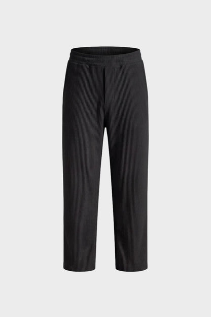 Wilder | Men's Textured Straight Cut Trousers