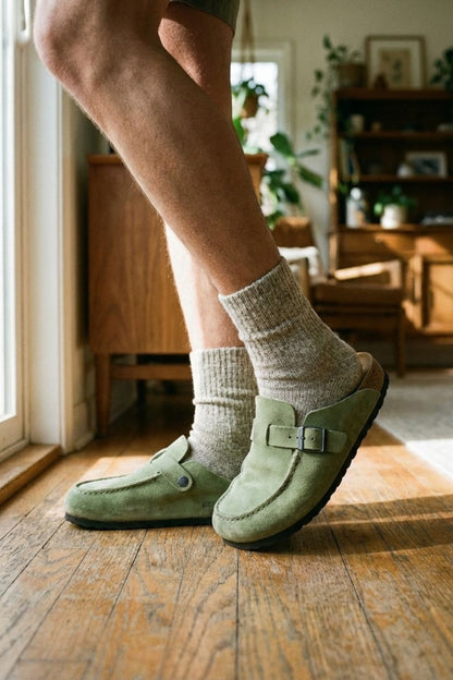 Fable | Women's Closed Toe Buckle Clogs