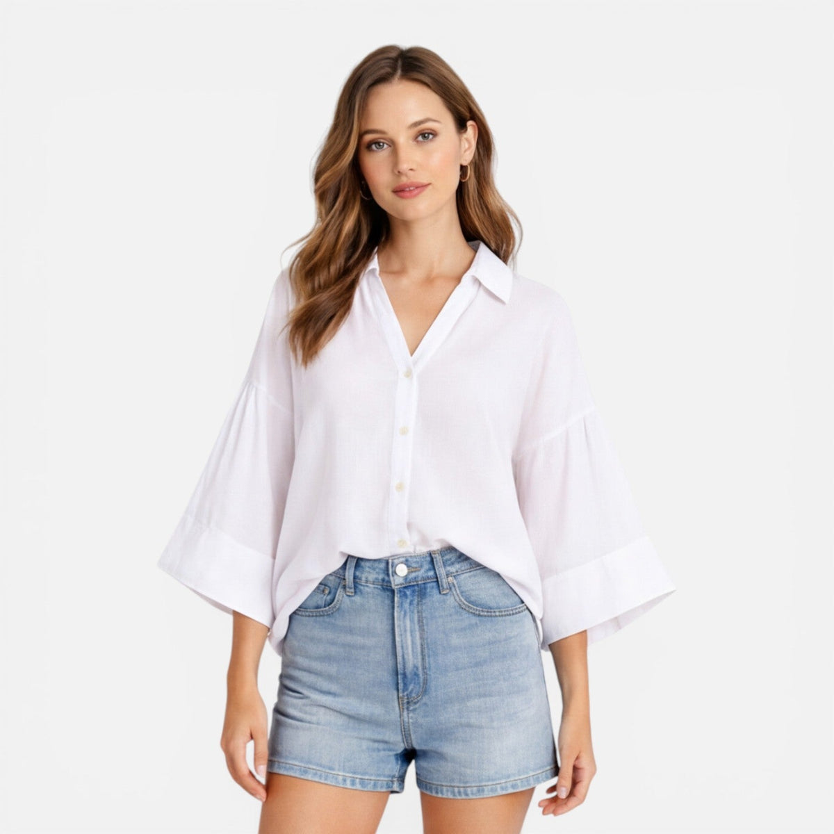 Odile | Women's Lightweight Summer Blouse