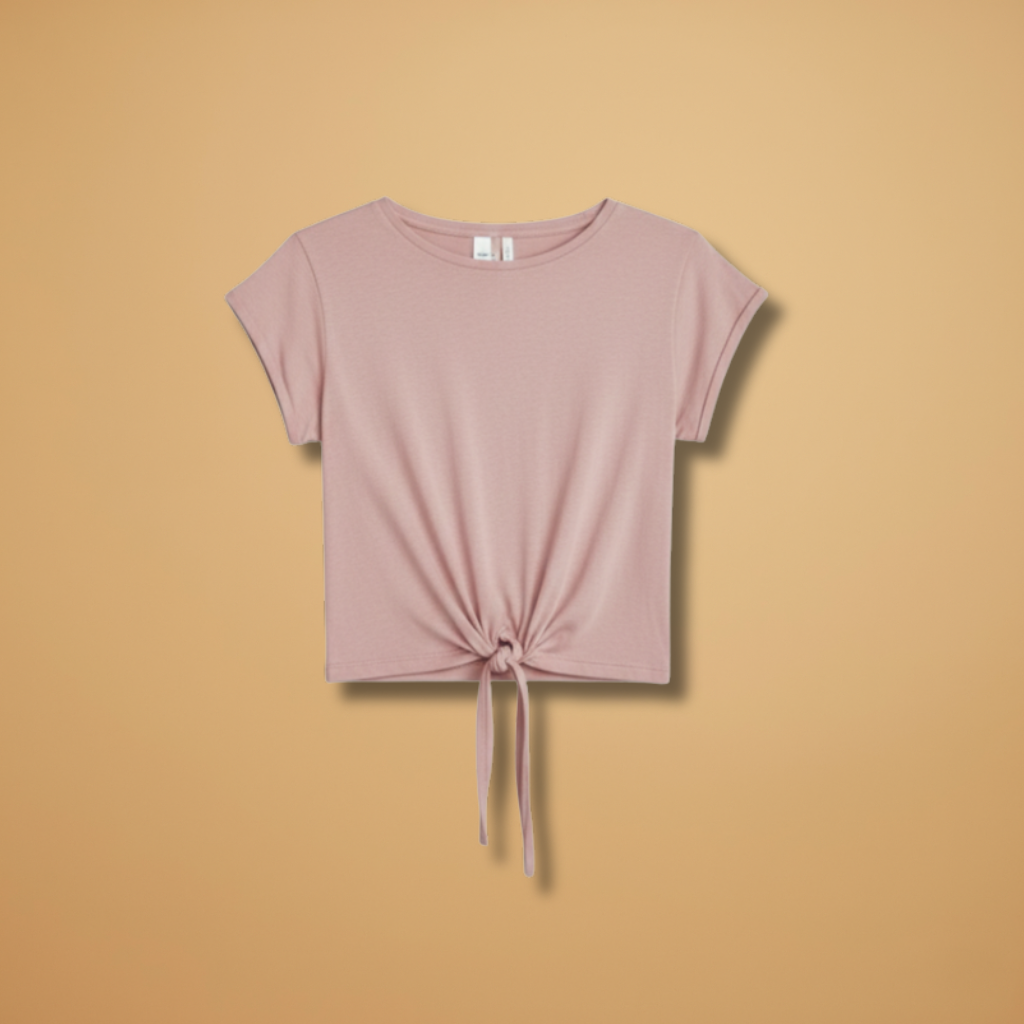 Elsie | Women's Knot Front Tee