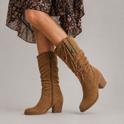 Sable | Women's Cowboy Fringe Boots