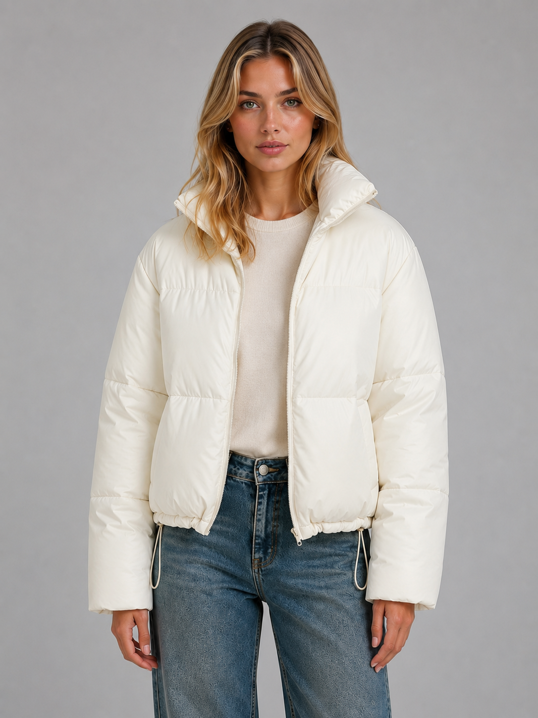 Sigrid | Women's Cropped Puffer Jacket