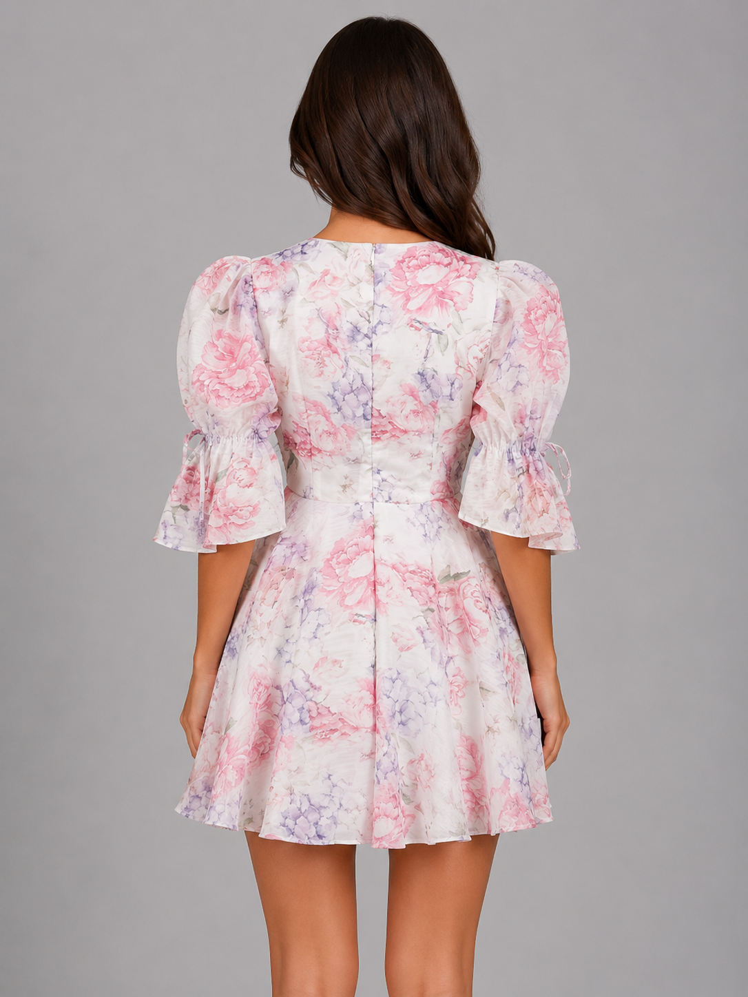 Rosanna | Women's Floral Chiffon Mini Dress