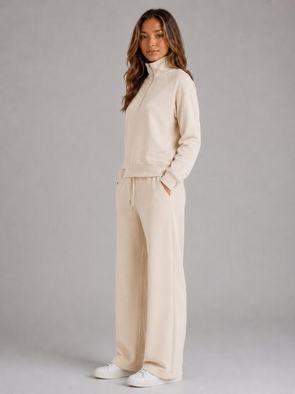 Talia | Women's Half Zip Lounge Set