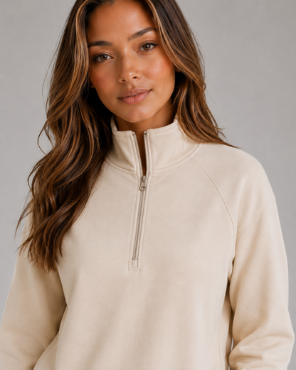 Talia | Women's Half Zip Lounge Set