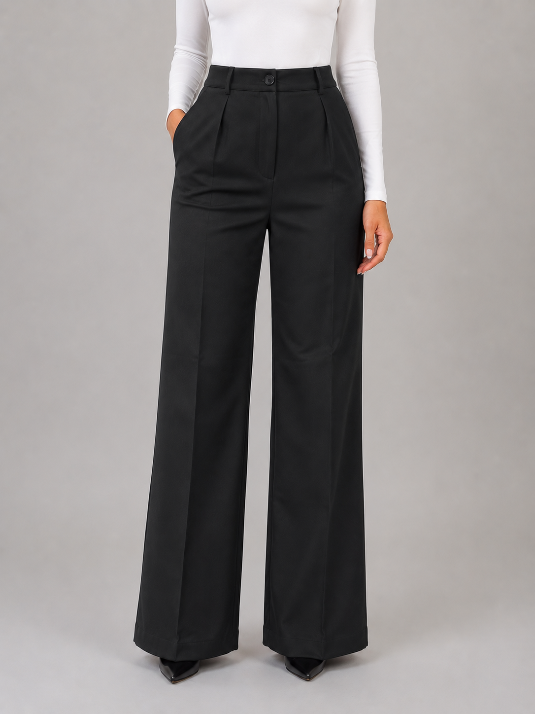 Winifred | Women's High Waisted Tailored Trousers