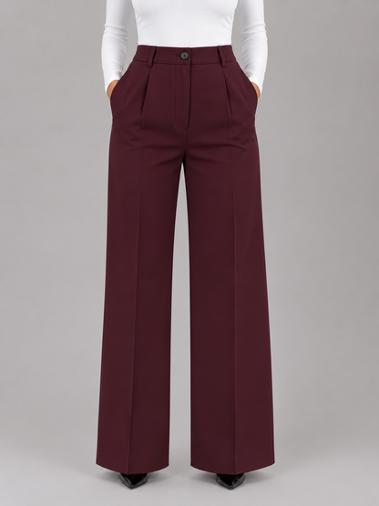 Winifred | Women's High Waisted Tailored Trousers