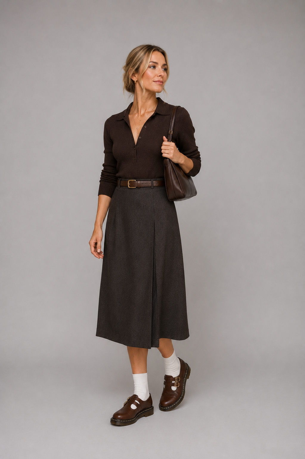 Etta | Women's Double Buckle Mary Jane Flats