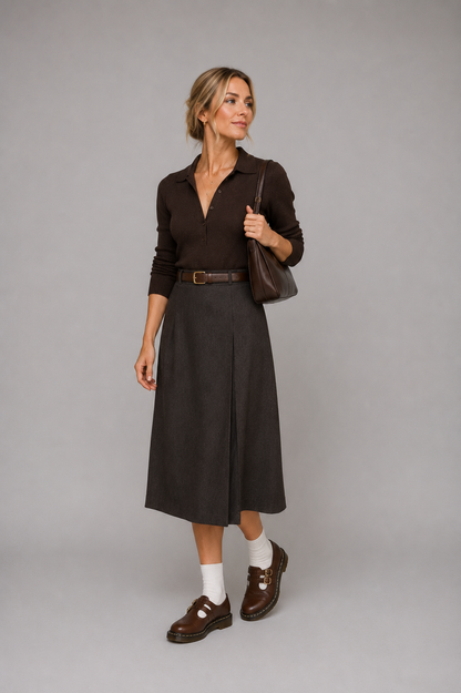 Etta | Women's Double Buckle Mary Jane Flats