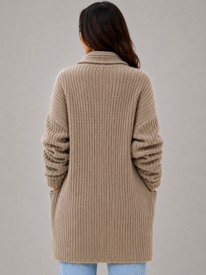 Edith | Women's Open Front Longline Cardigan