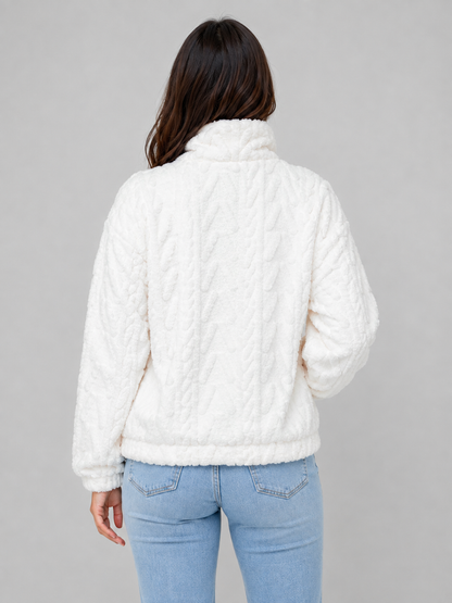 Astrid | Women's Plush Half Zip Pullover
