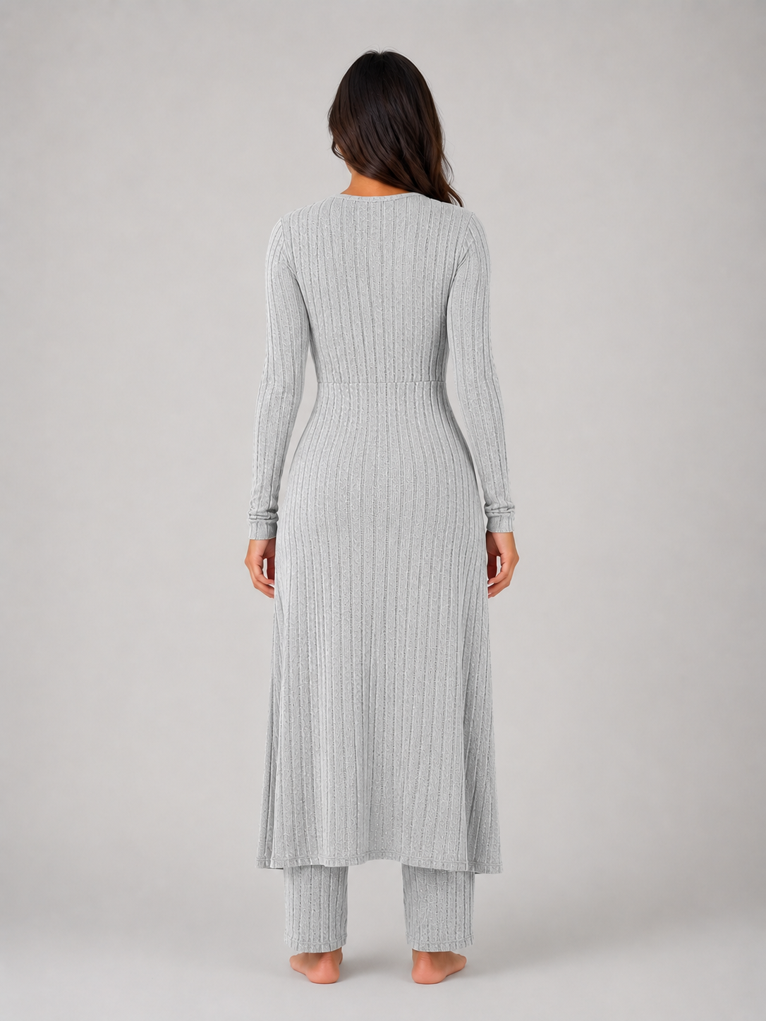 Saskia | Women's Ribbed Two-Piece Lounge Set