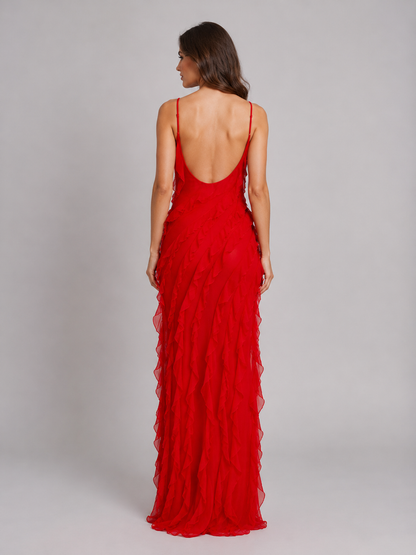Felicity | Women's Ruffle Maxi Dress