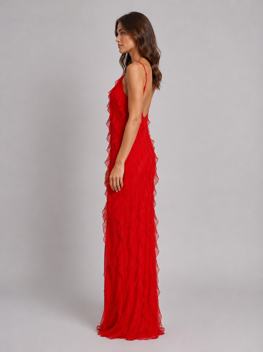 Felicity | Women's Ruffle Maxi Dress