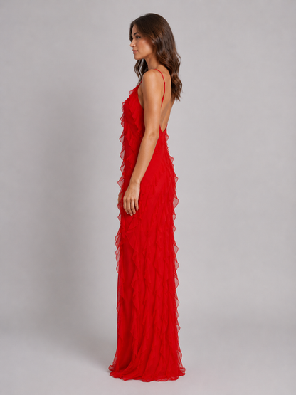 Felicity | Women's Ruffle Maxi Dress