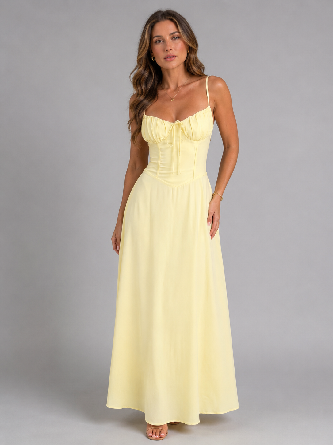 Ivy | Women's Strappy Summer Maxi Dress