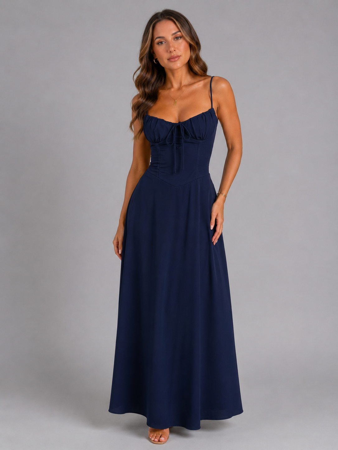 Ivy | Women's Strappy Summer Maxi Dress