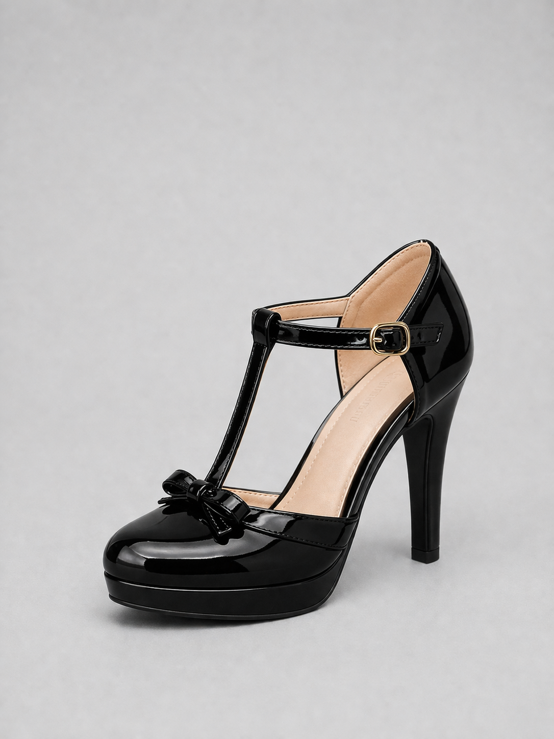 Rosabel | Women's T-Bar Platform Heels