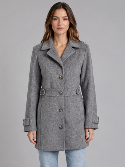 Marion | Women's Tailored Button Coat