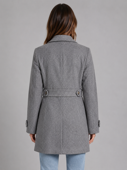 Marion | Women's Tailored Button Coat