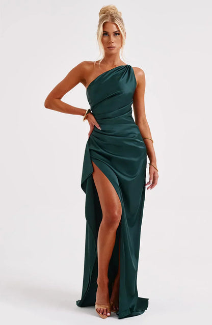 Valentina | Women's One-Shoulder Maxi Dress