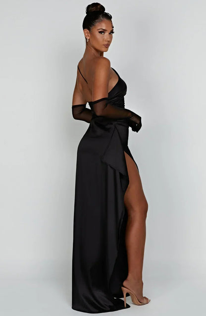 Valentina | Women's One-Shoulder Maxi Dress