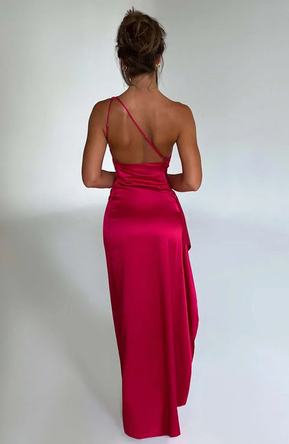 Valentina | Women's One-Shoulder Maxi Dress