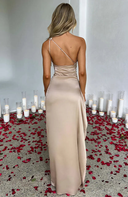 Valentina | Women's One-Shoulder Maxi Dress