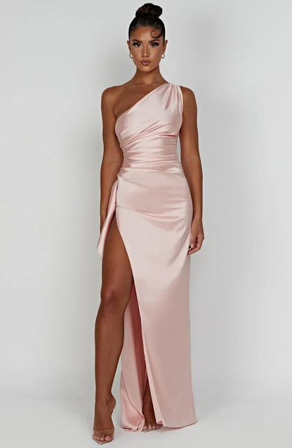 Valentina | Women's One-Shoulder Maxi Dress