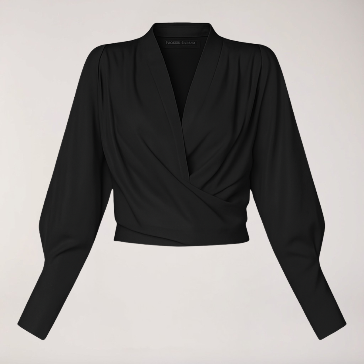 Charlotte | Women's V-Neck Puff Sleeve Blouse