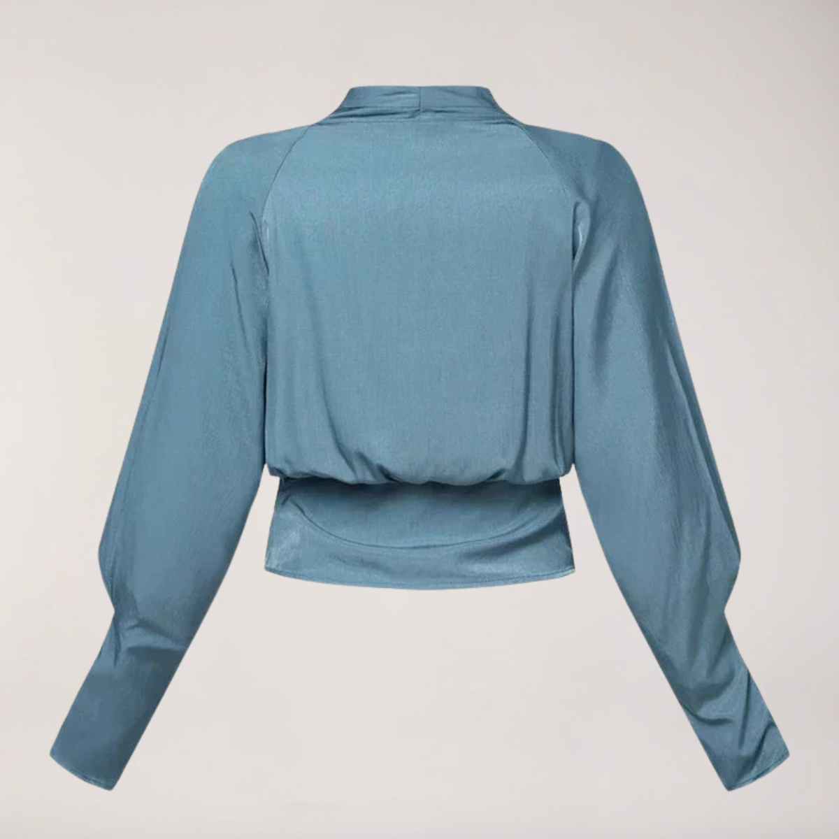 Charlotte | Women's V-Neck Puff Sleeve Blouse