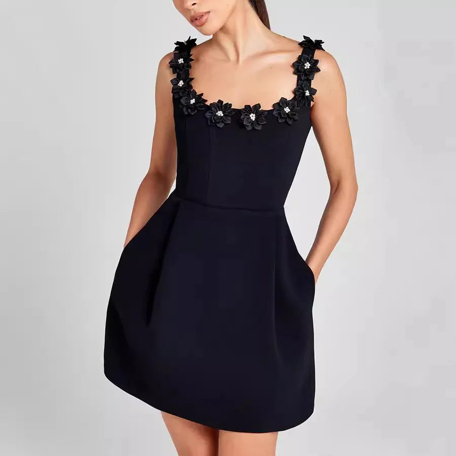 Alice | Women's Square Neck Mini Dress