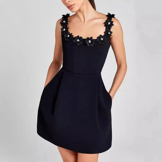 Alice | Women's Square Neck Mini Dress