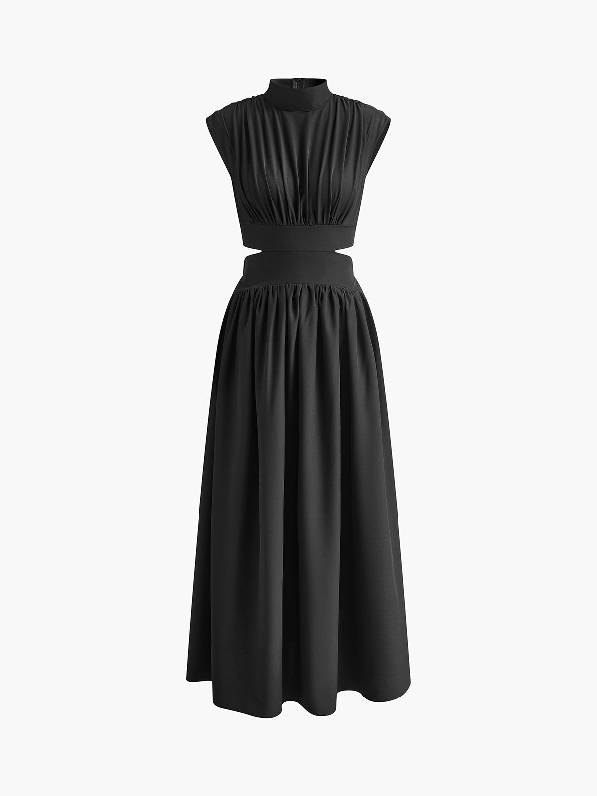 Bridget | Women's Mock Neck Maxi Dress