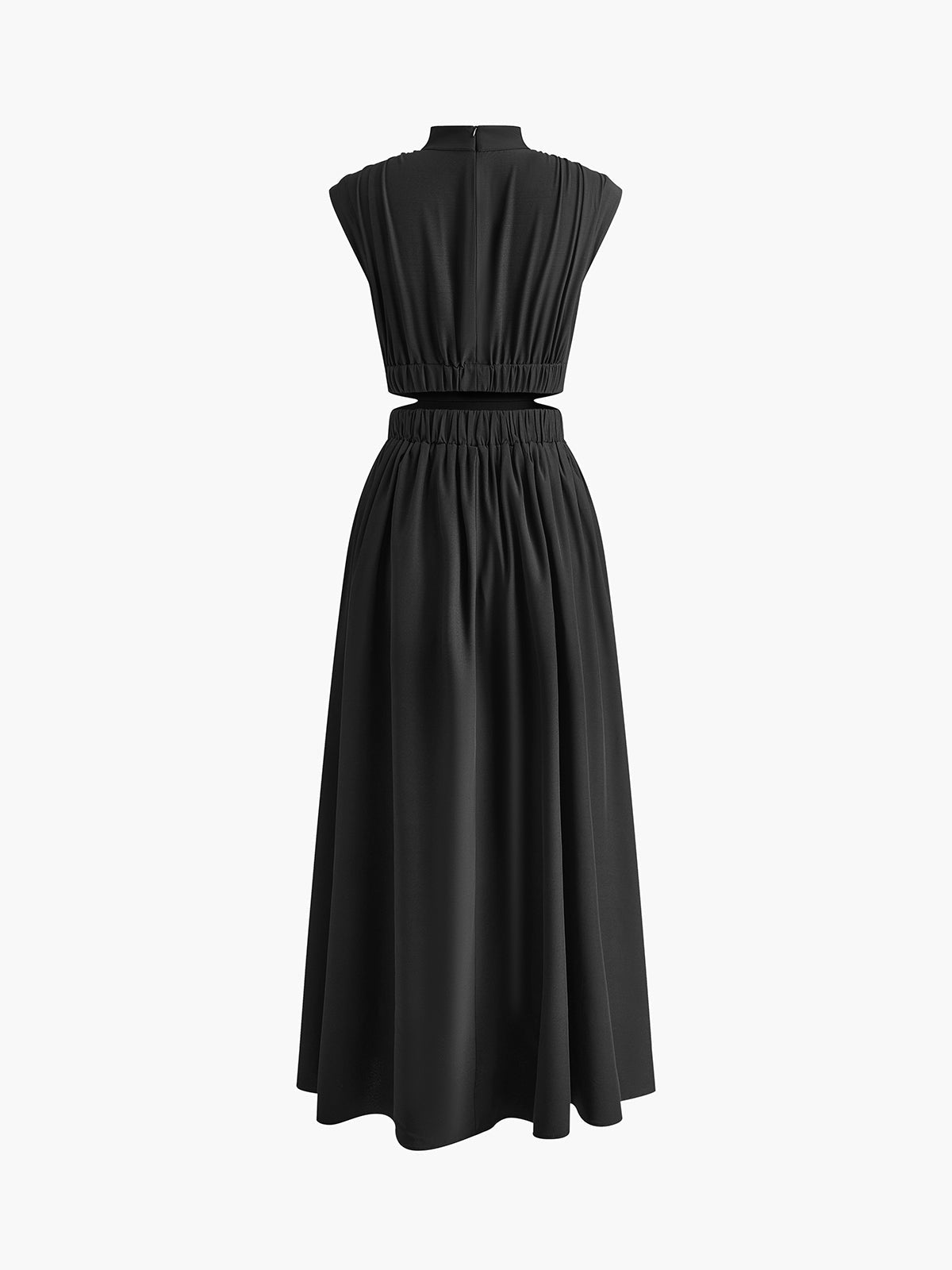 Bridget | Women's Mock Neck Maxi Dress