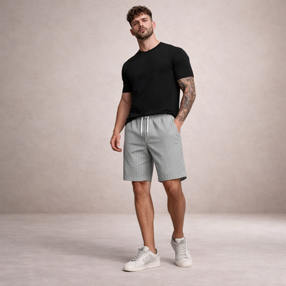 Matthias | Men's Breathable Linen Shorts