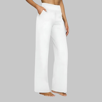 Wren | Women's High Waist Straight Leg Trousers