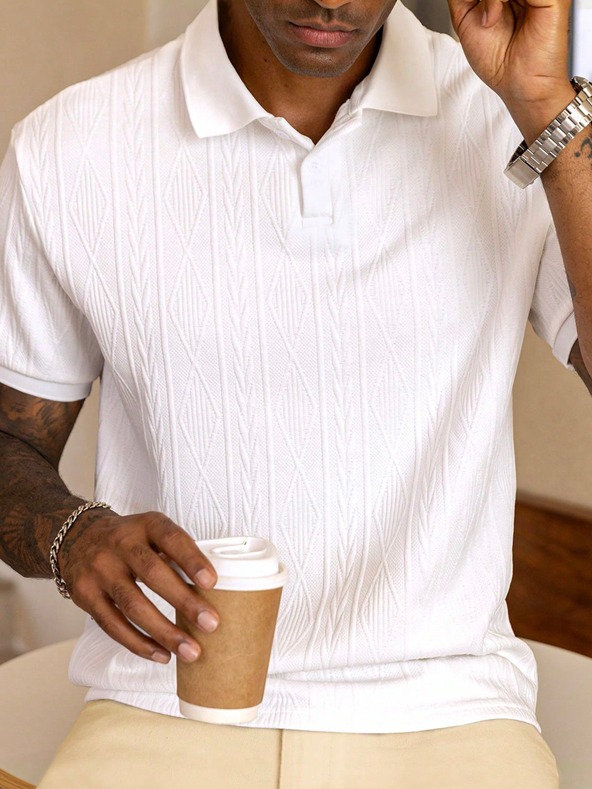 Louis | Men's Short Sleeve Polo Shirt