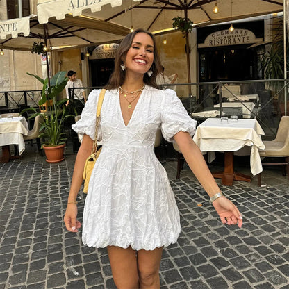 Adeline | Women's High Neck Midi Dress