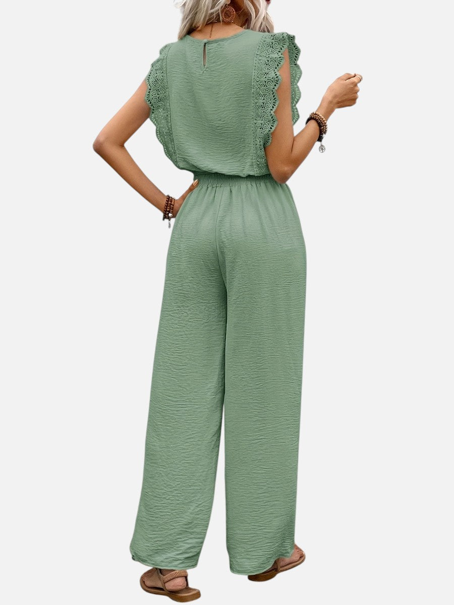 Delphine | Women's Relaxed Top and Wide Leg Trouser Set