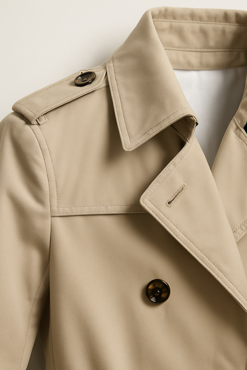 Cyril | Men's Belted Trench Coat