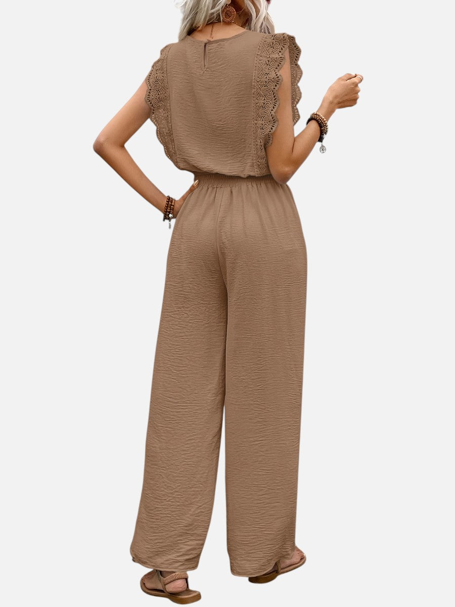 Delphine | Women's Relaxed Top and Wide Leg Trouser Set