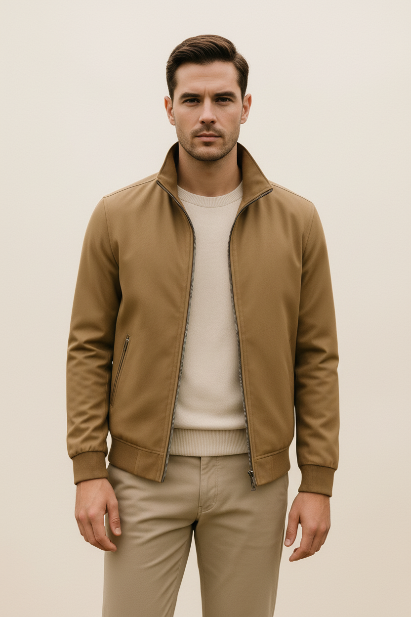 Camel jacket