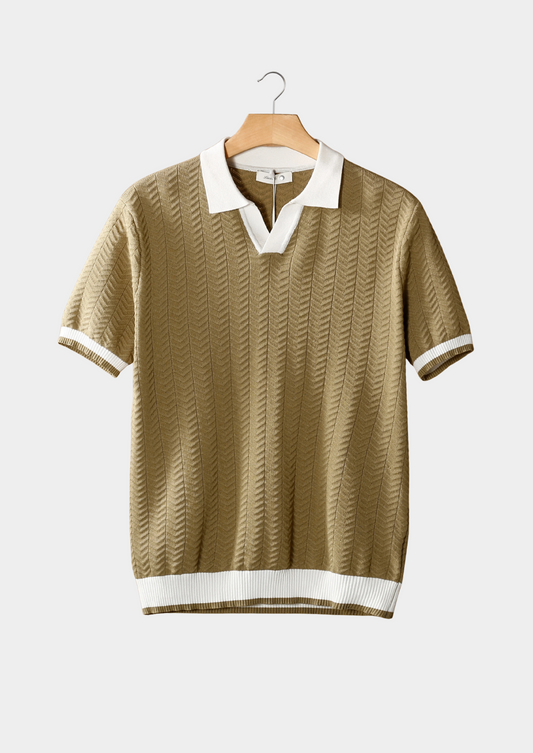 Fairfax | Men's Contrast Textured Polo