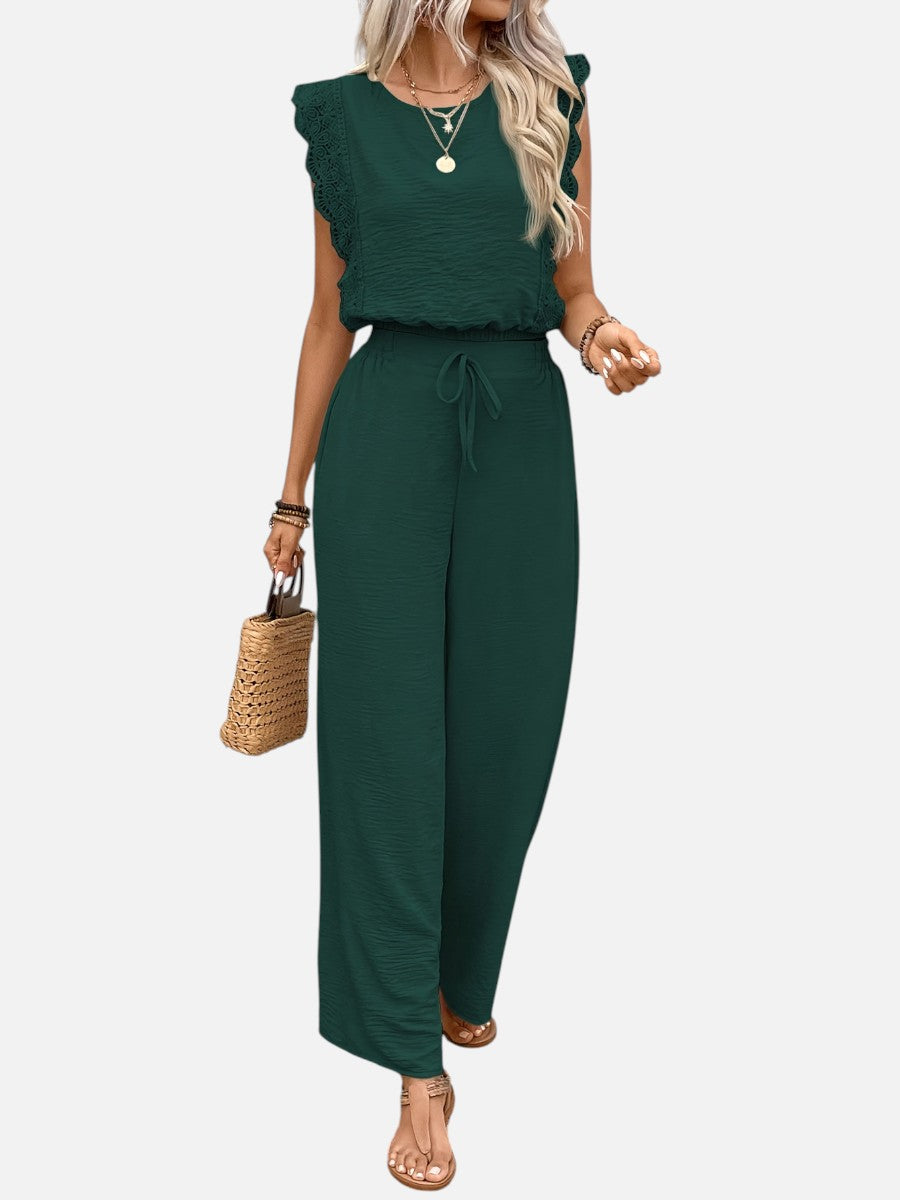 Delphine | Women's Relaxed Top and Wide Leg Trouser Set
