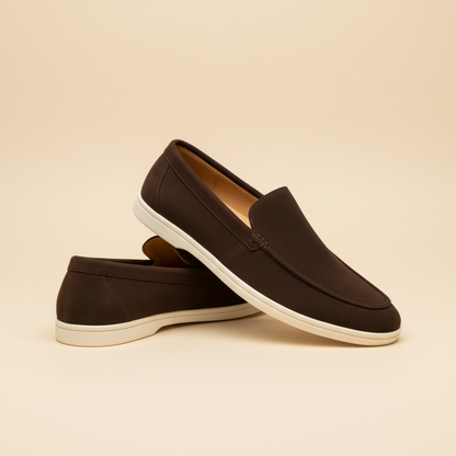 Donkerbruin loafer